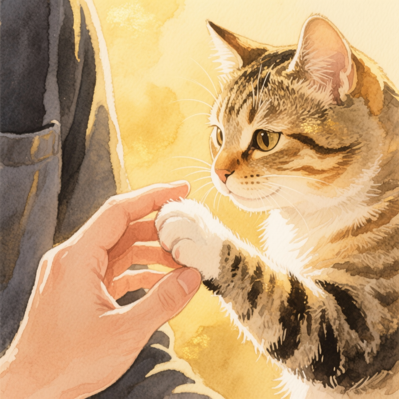猫咪搭爪